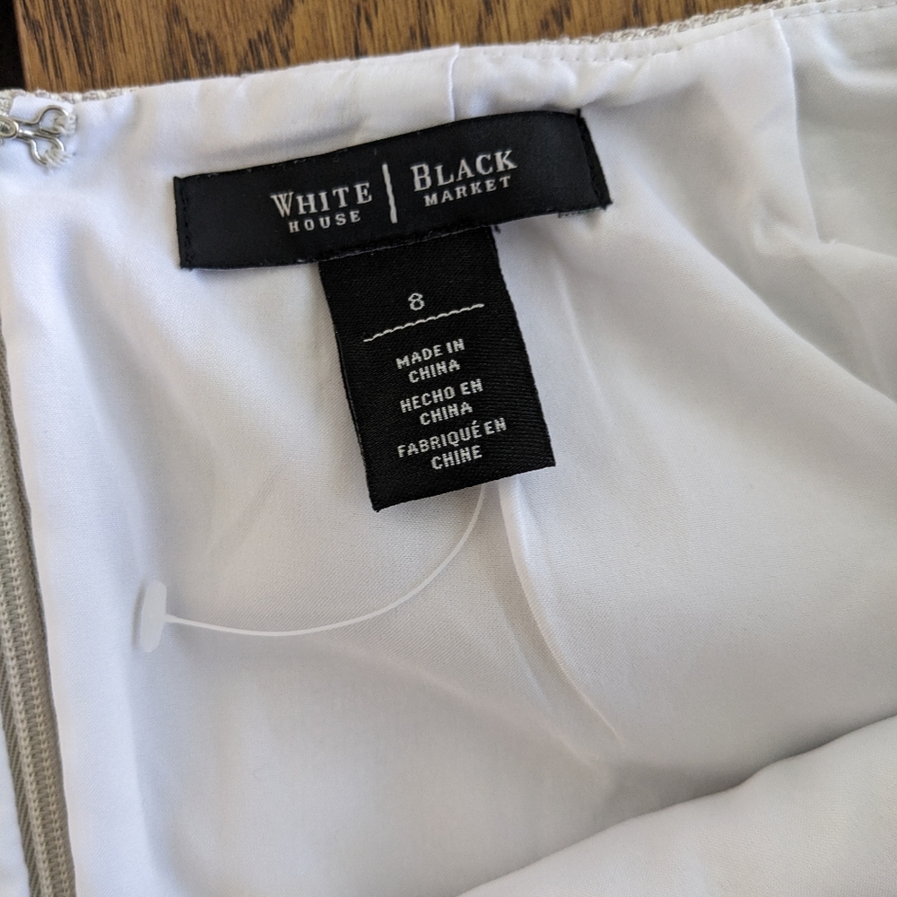 WHBM Colorblock Trim Wrap Skirt - Picture 5 of 6